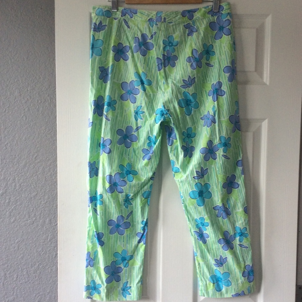 Lilly Pulitzer vintage white tag capri pants - Picture 4 of 6